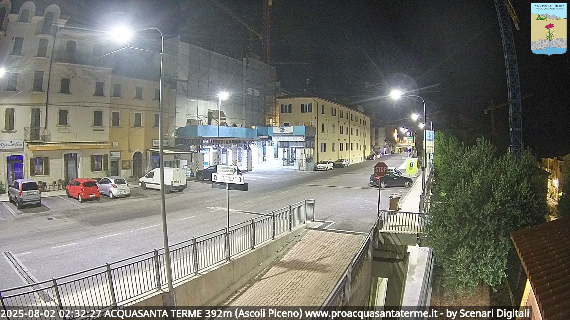 immagine della webcam nei dintorni di Frontignano: webcam Acquasanta Terme