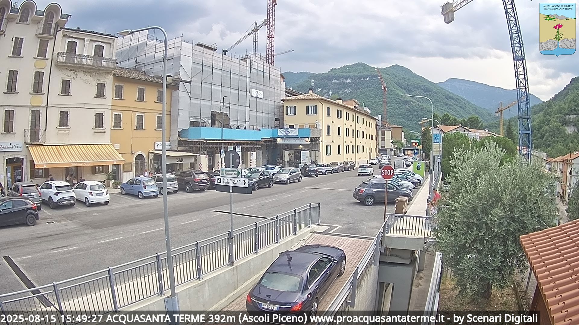 immagine della webcam nei dintorni di Ascoli Piceno: webcam Acquasanta Terme