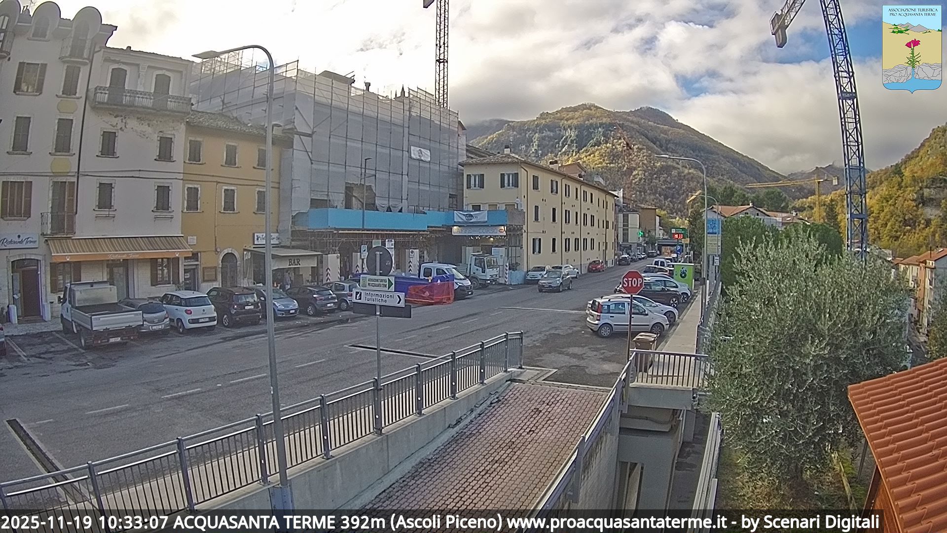 immagine della webcam nei dintorni di Ascoli Piceno: webcam Acquasanta Terme