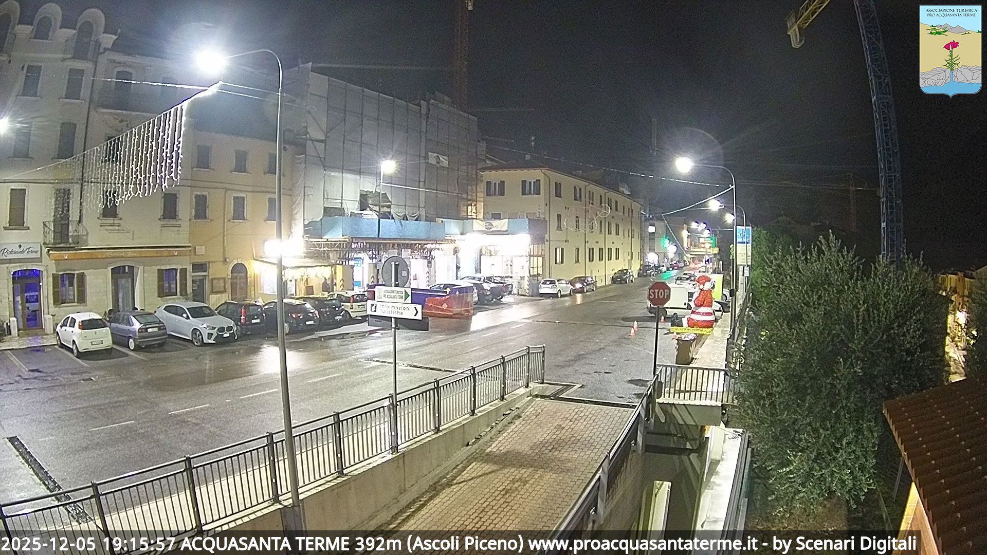 immagine della webcam nei dintorni di Montereale: webcam Acquasanta Terme