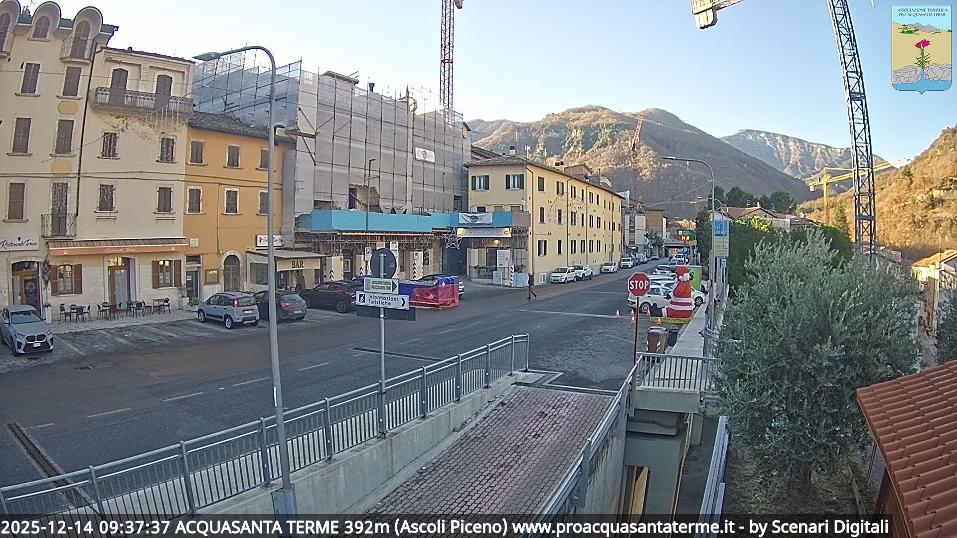 immagine della webcam nei dintorni di Arquata del Tronto: webcam Acquasanta Terme