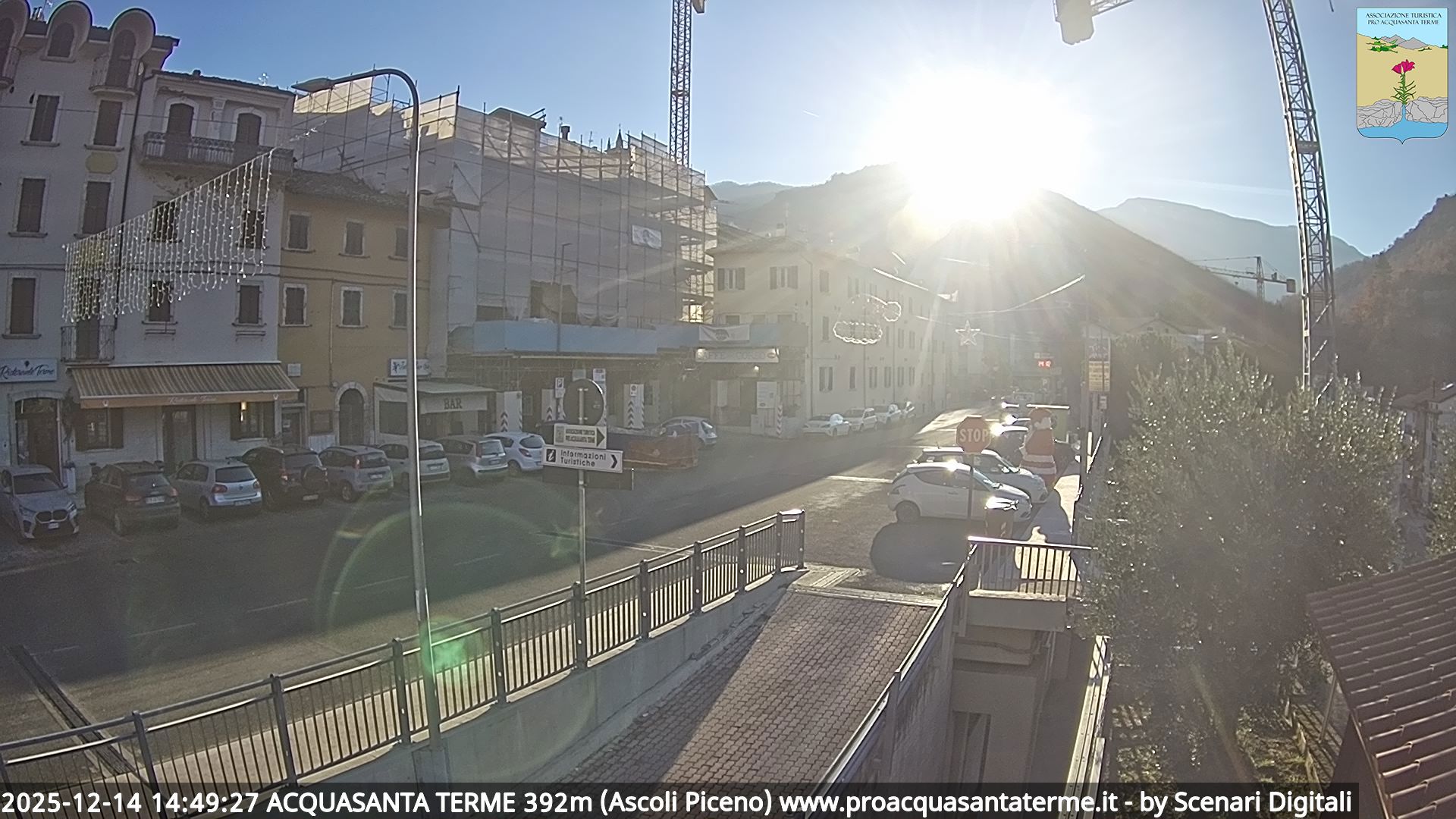 immagine della webcam nei dintorni di Arquata del Tronto: webcam Acquasanta Terme