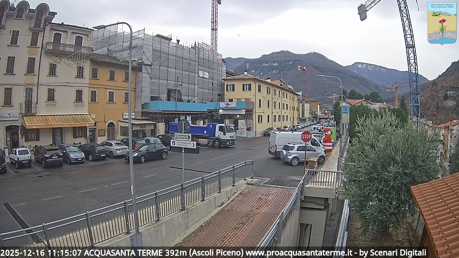 immagine della webcam nei dintorni di Ascoli Piceno: webcam Acquasanta Terme
