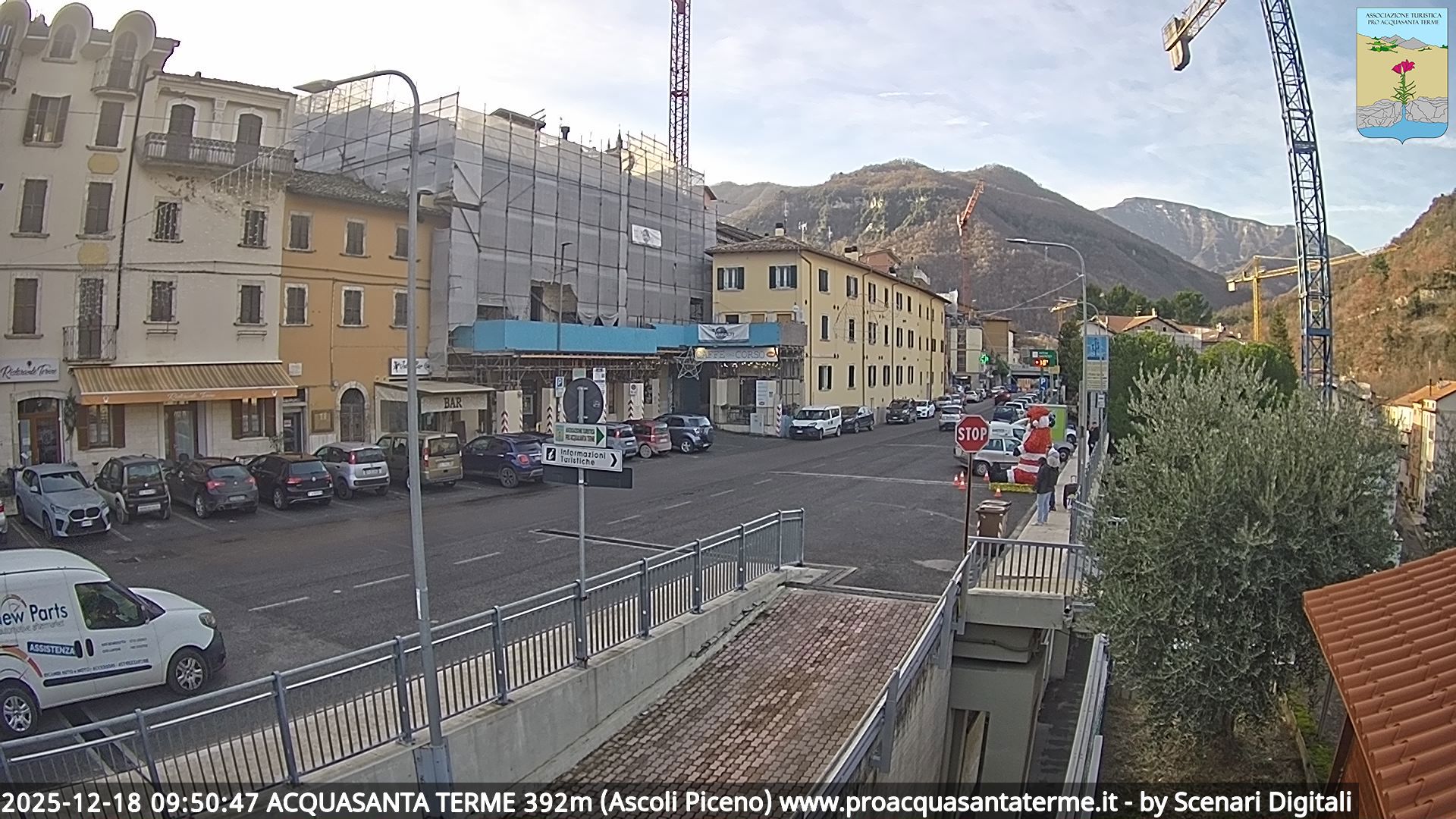 immagine della webcam nei dintorni di Offida: webcam Acquasanta Terme