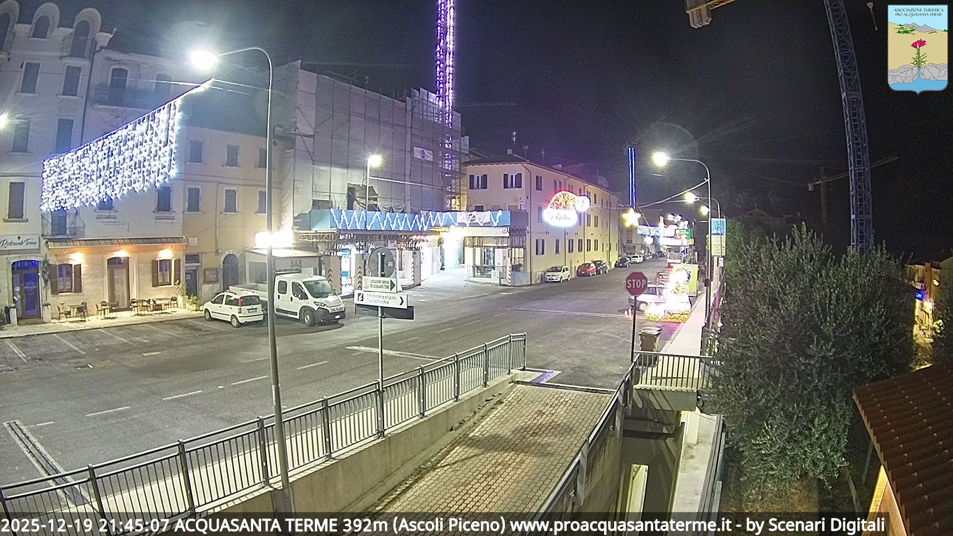 immagine della webcam nei dintorni di Campotosto: webcam Acquasanta Terme