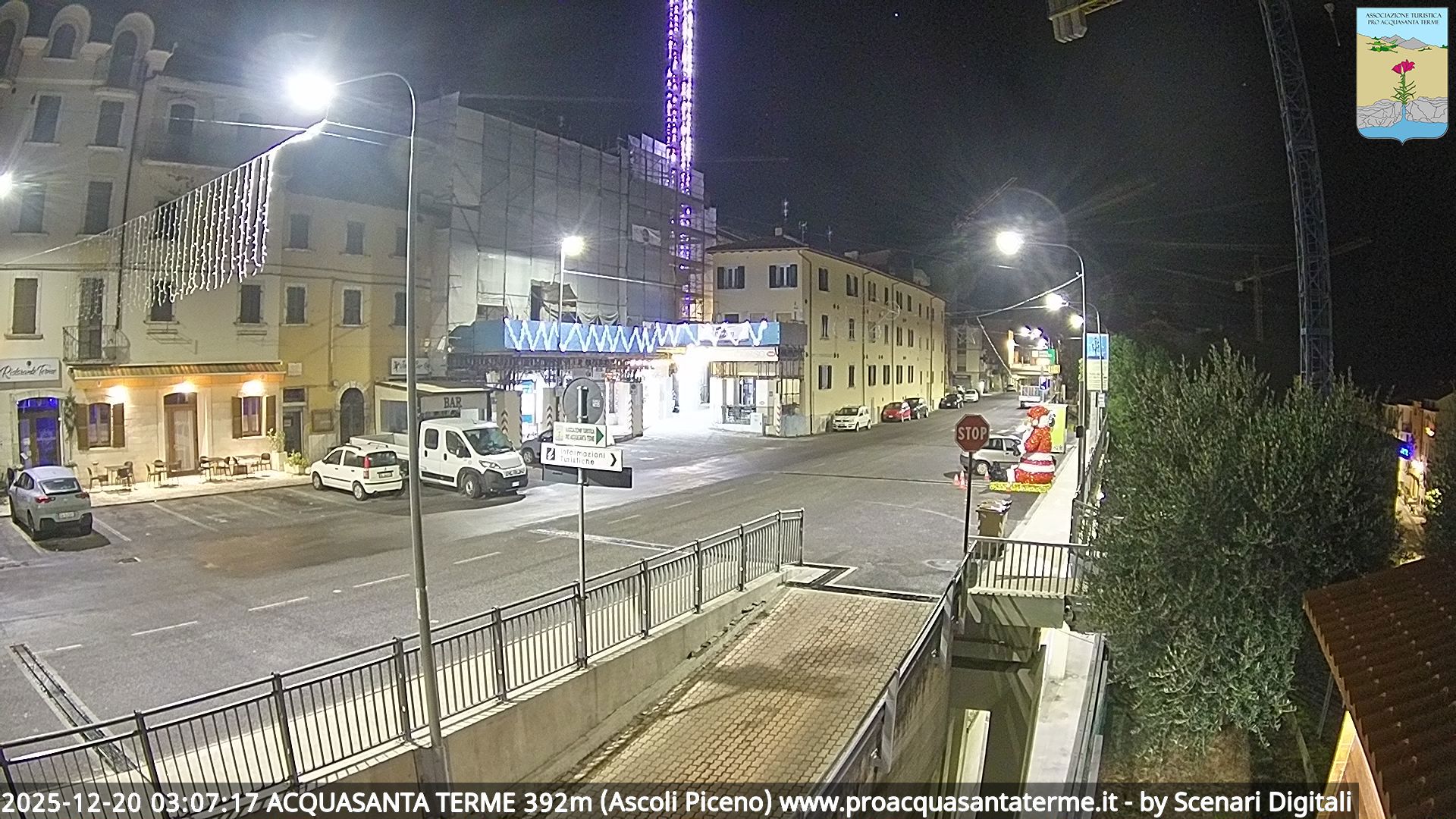 immagine della webcam nei dintorni di Teramo: webcam Acquasanta Terme