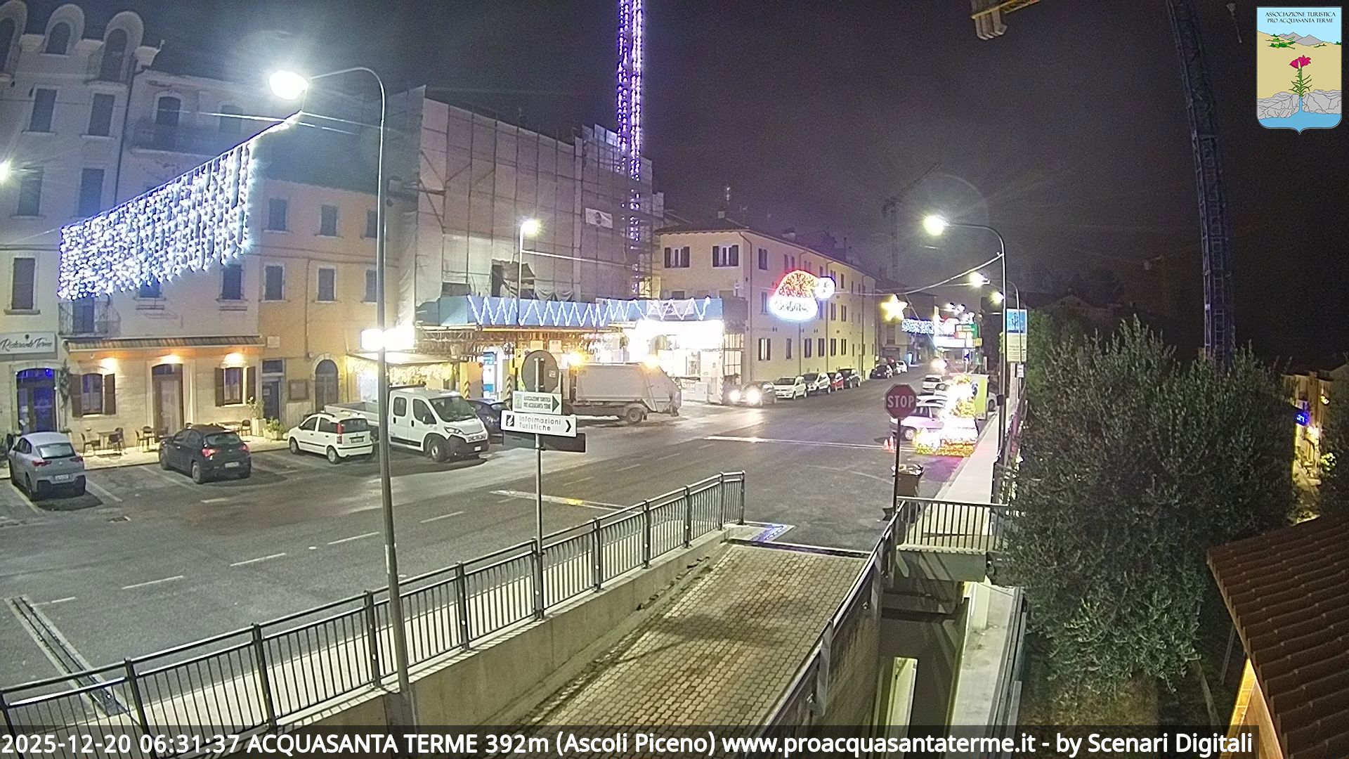 immagine della webcam nei dintorni di Offida: webcam Acquasanta Terme