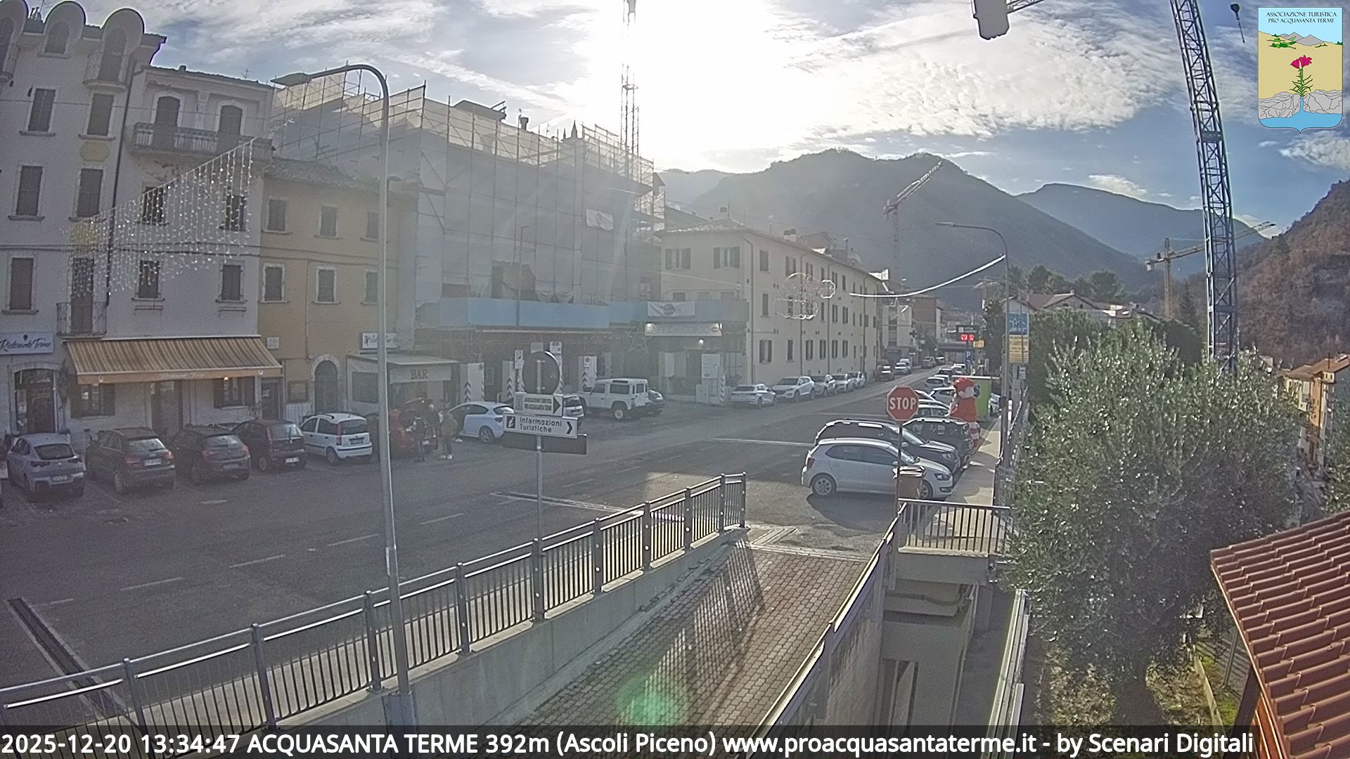 immagine della webcam nei dintorni di Bolognola: webcam Acquasanta Terme