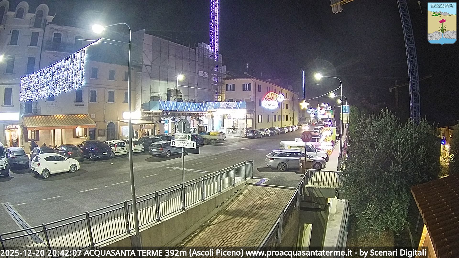 immagine della webcam nei dintorni di Frontignano: webcam Acquasanta Terme