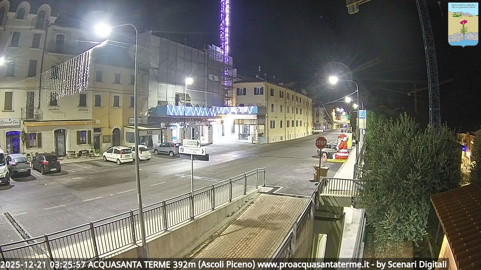 immagine della webcam nei dintorni di Cossignano: webcam Acquasanta Terme