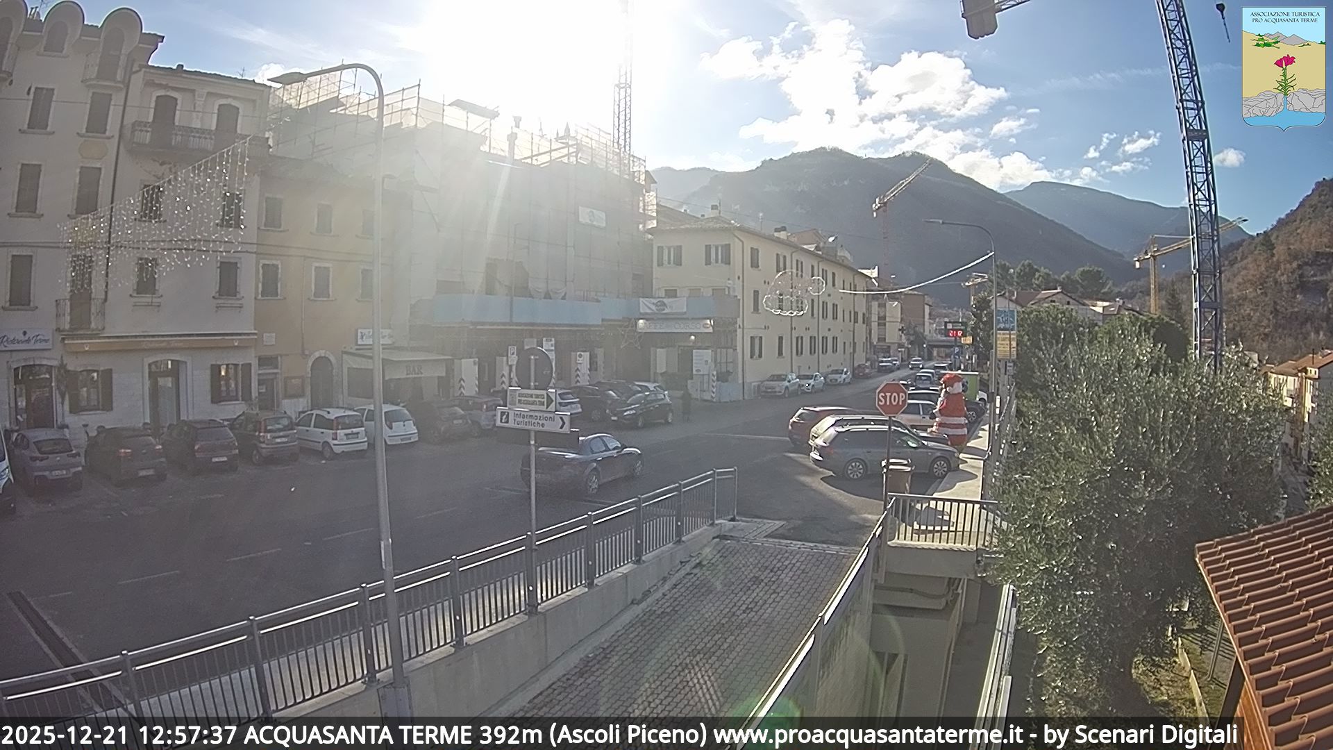 immagine della webcam nei dintorni di Campotosto: webcam Acquasanta Terme