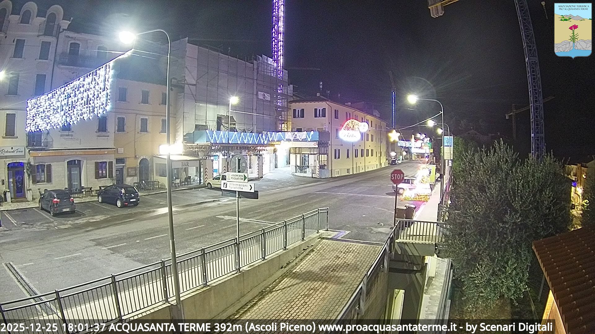 immagine della webcam nei dintorni di Castelluccio Norcia: webcam Acquasanta Terme