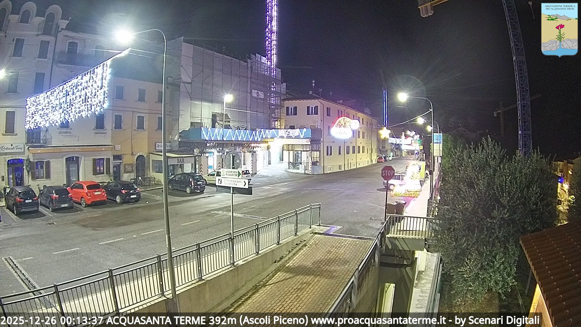 immagine della webcam nei dintorni di Castelluccio Norcia: webcam Acquasanta Terme
