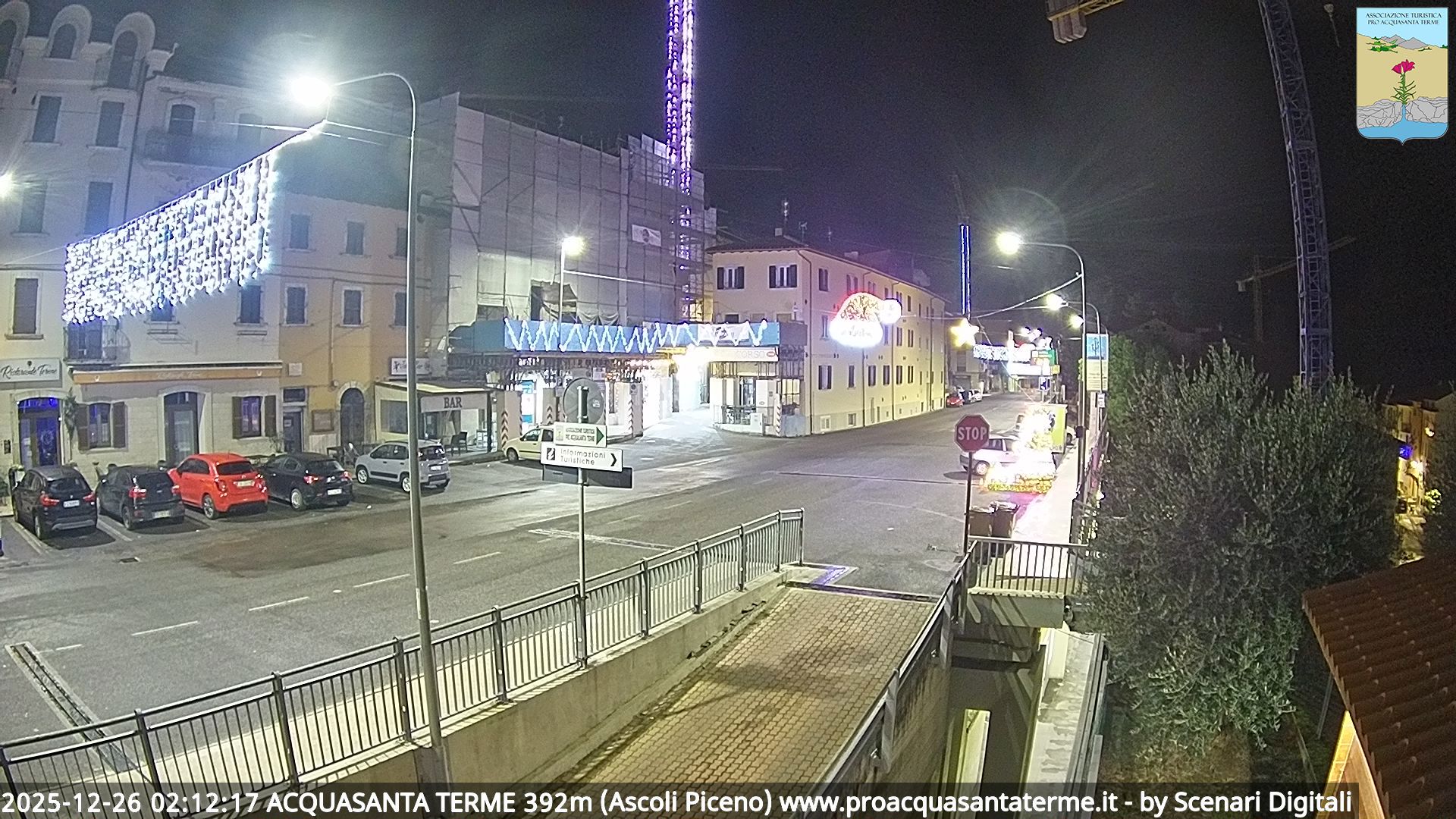 immagine della webcam nei dintorni di Castelluccio Norcia: webcam Acquasanta Terme