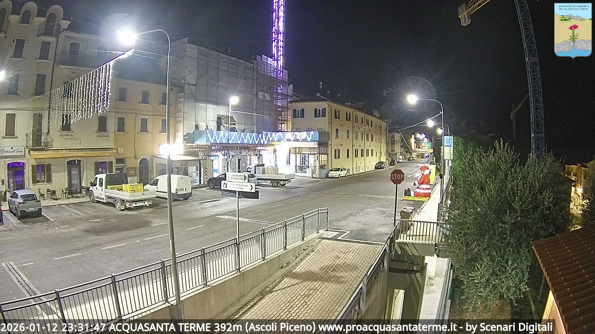 immagine della webcam nei dintorni di Monte Prata: webcam Acquasanta Terme
