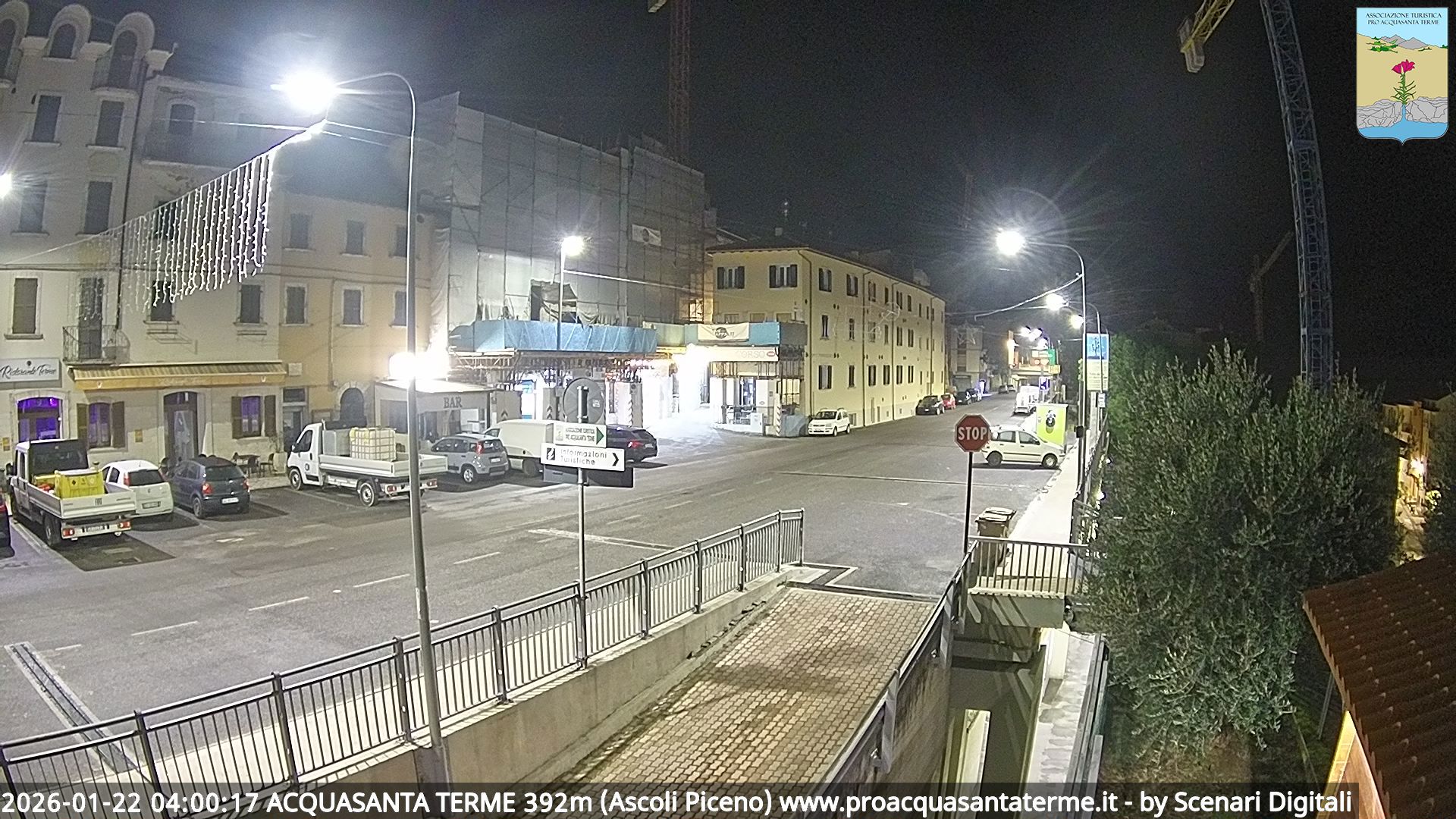 immagine della webcam nei dintorni di Campli: webcam Acquasanta Terme