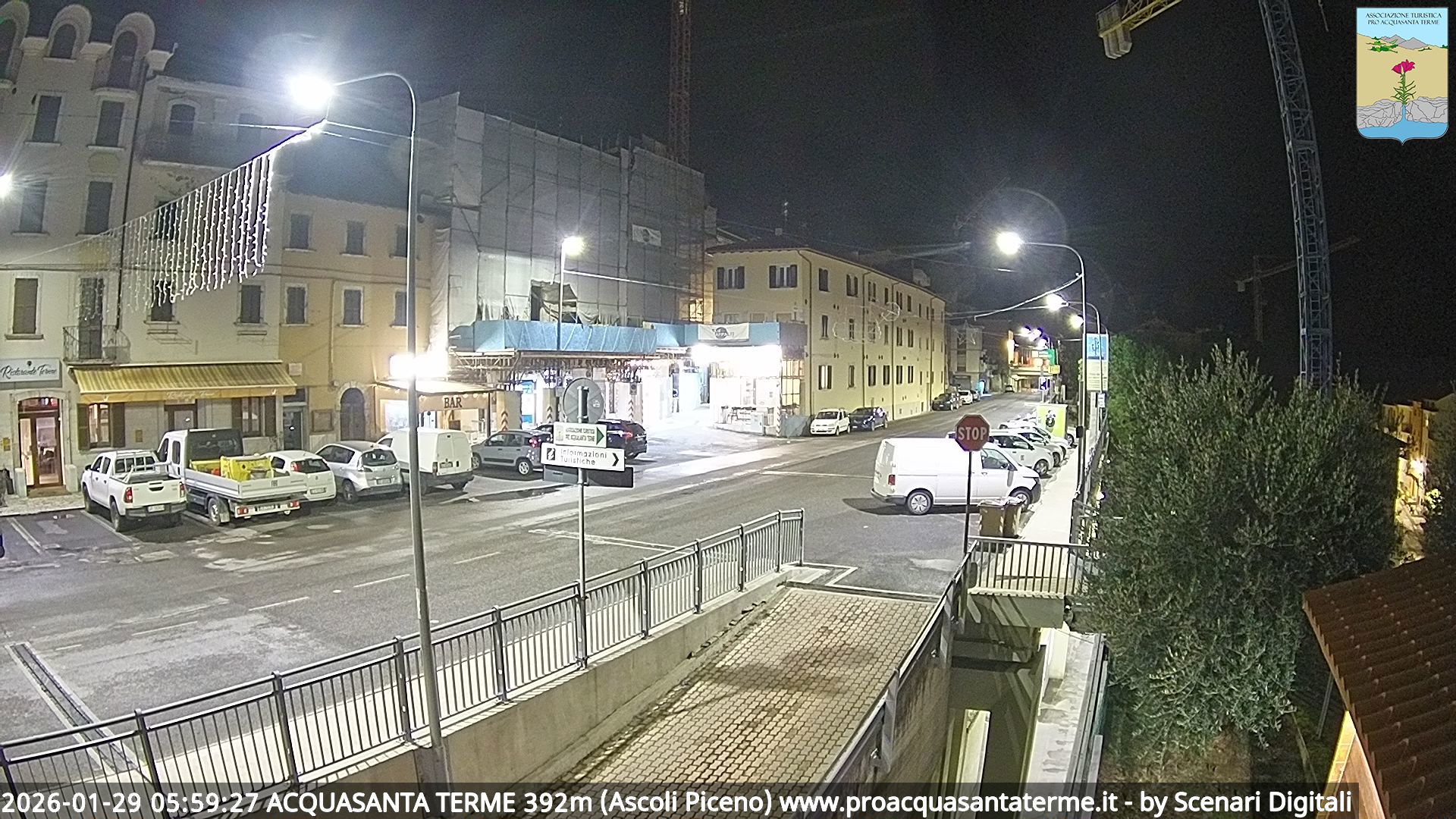 immagine della webcam nei dintorni di Bolognola: webcam Acquasanta Terme