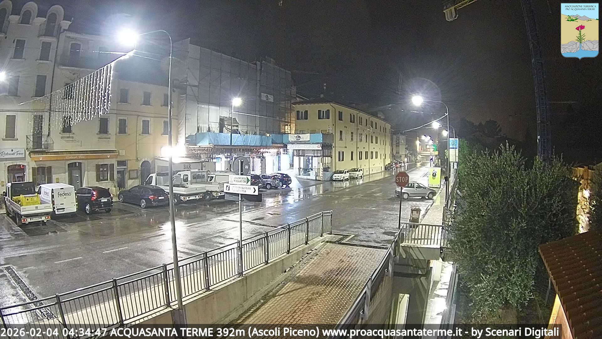 immagine della webcam nei dintorni di Montemonaco: webcam Acquasanta Terme