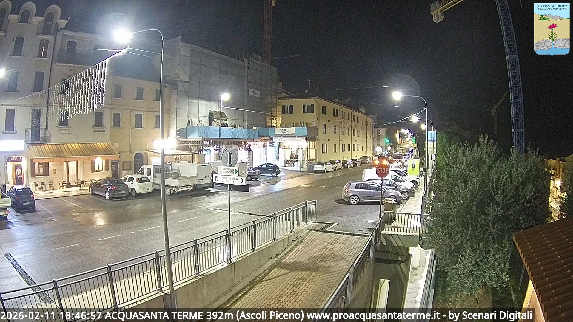 immagine della webcam nei dintorni di Ascoli Piceno: webcam Acquasanta Terme