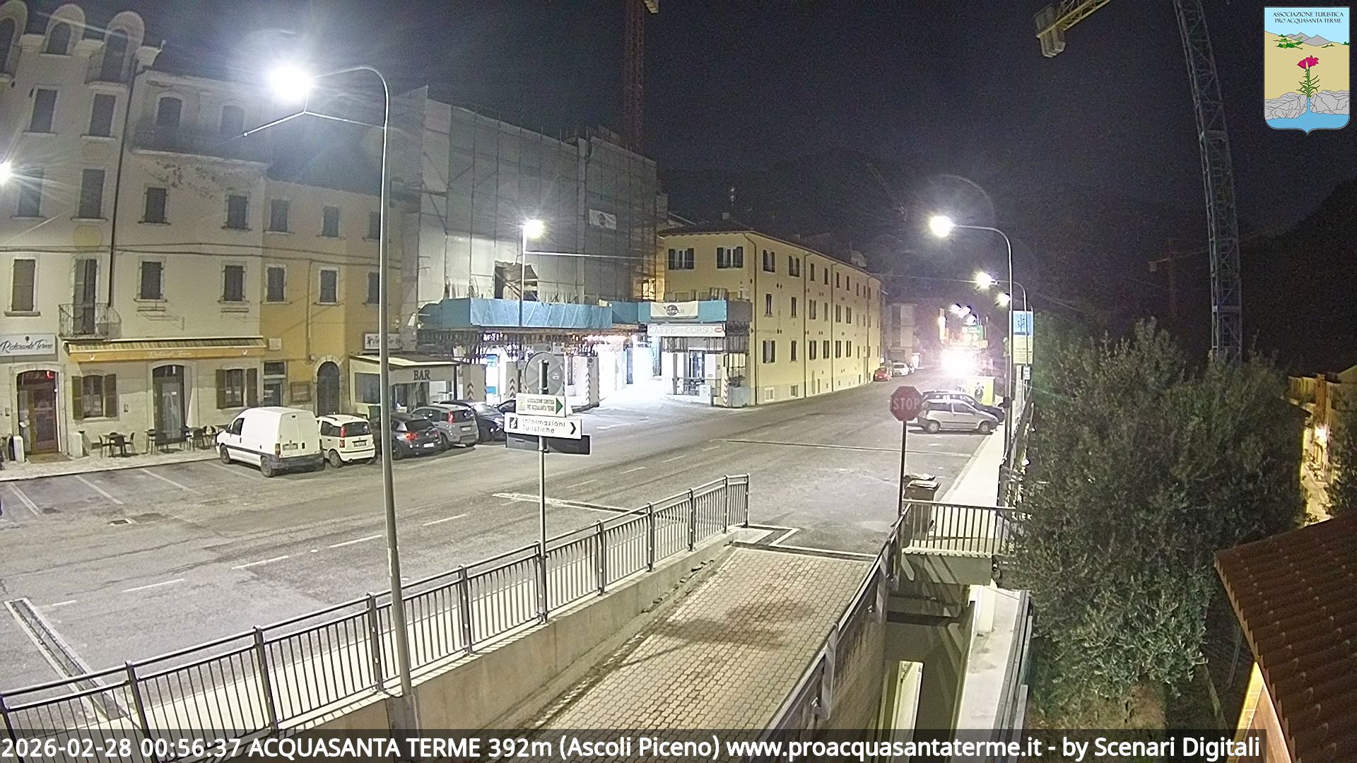 immagine della webcam nei dintorni di Castelluccio Norcia: webcam Acquasanta Terme