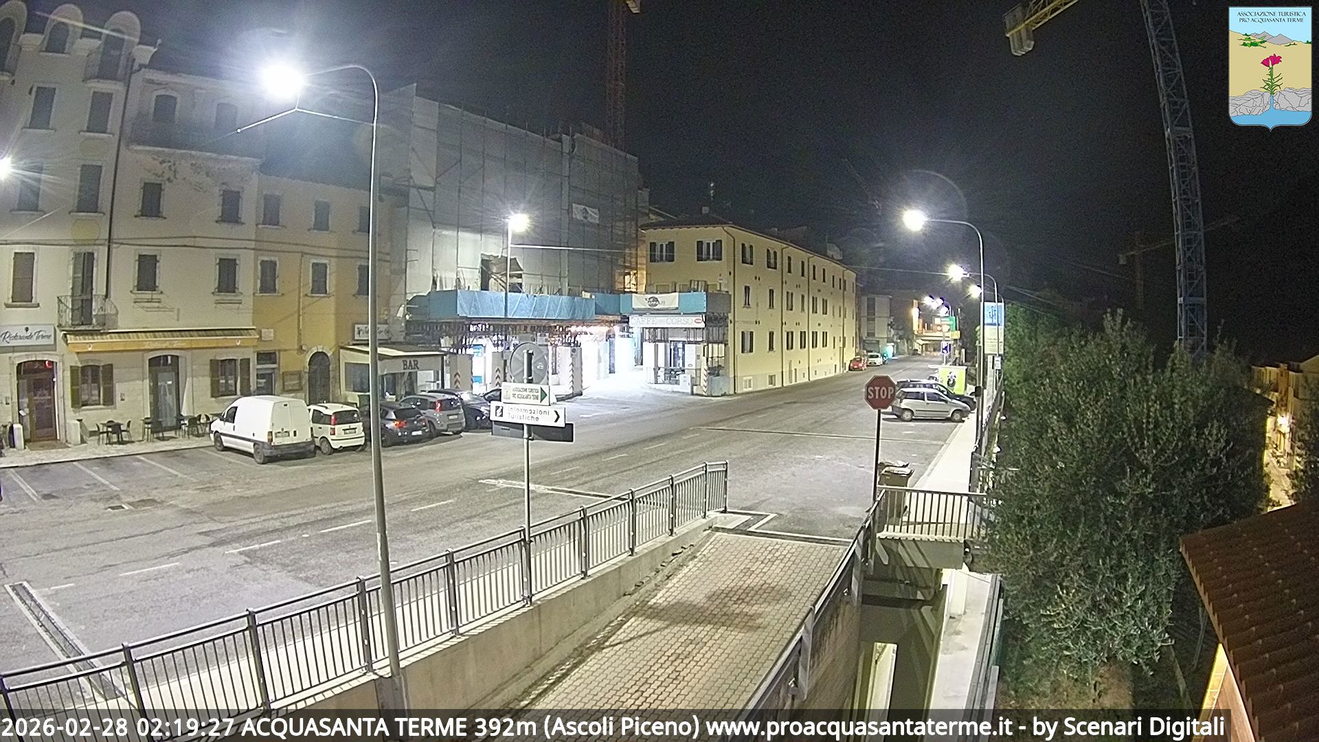 immagine della webcam nei dintorni di Fiastra: webcam Acquasanta Terme