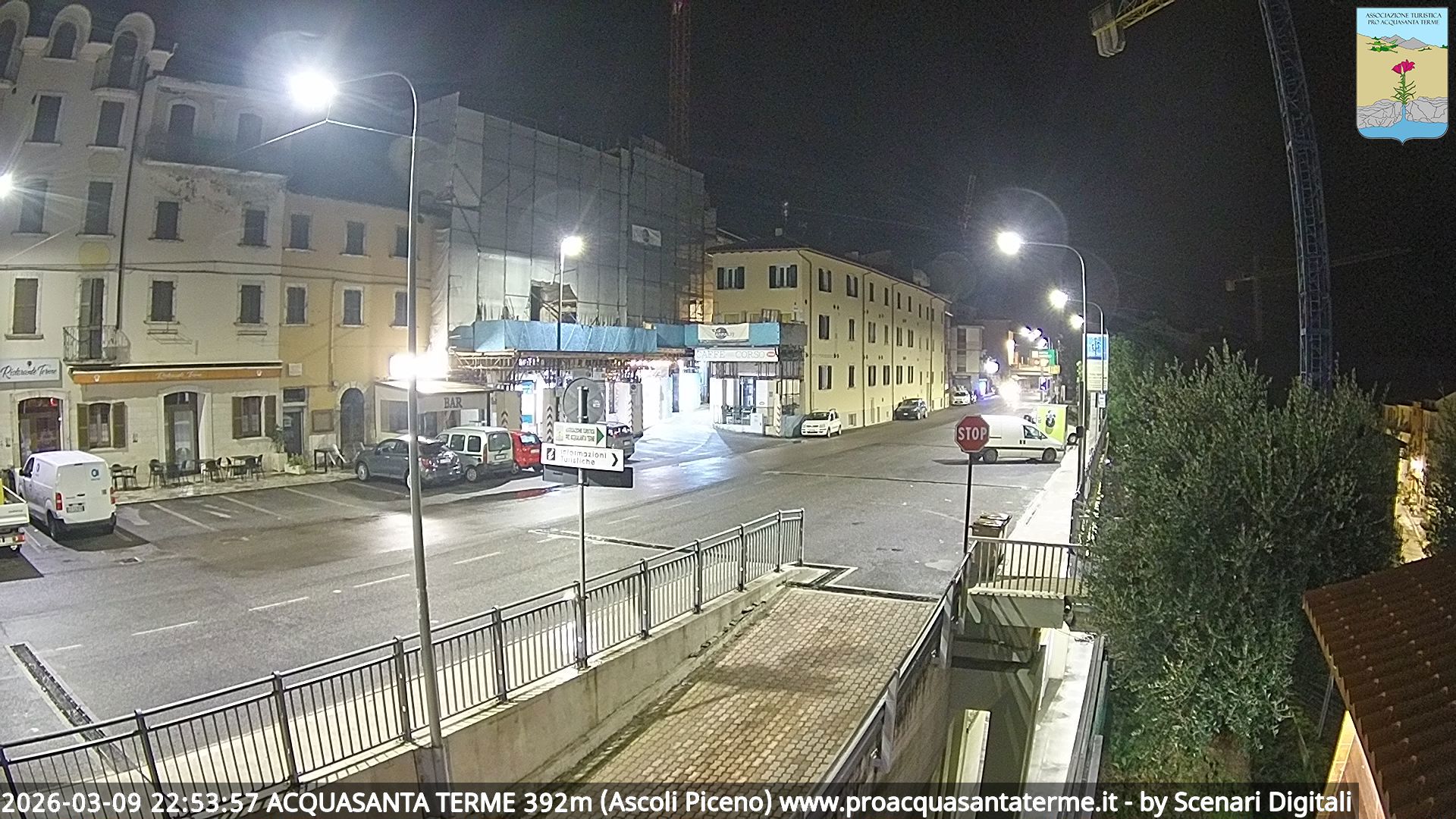 immagine della webcam nei dintorni di Campli: webcam Acquasanta Terme