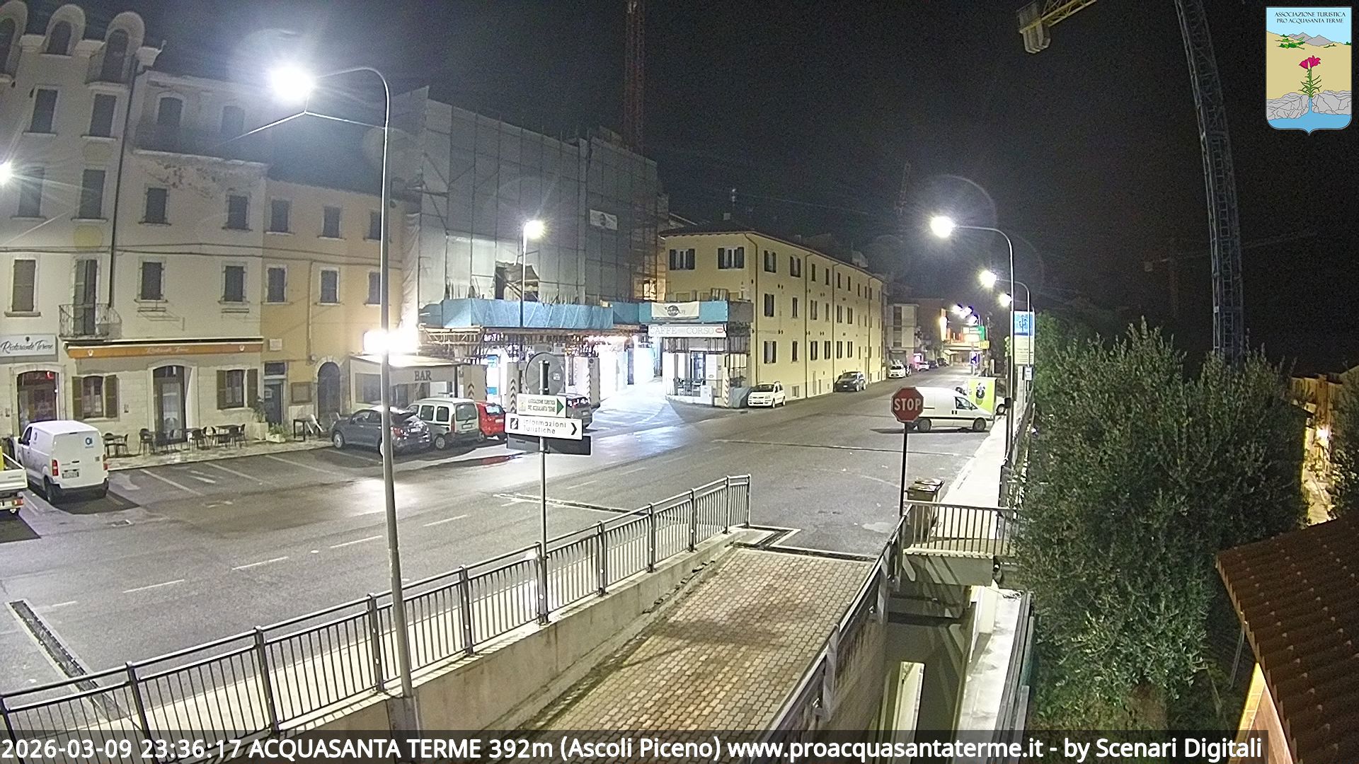 immagine della webcam nei dintorni di Campli: webcam Acquasanta Terme