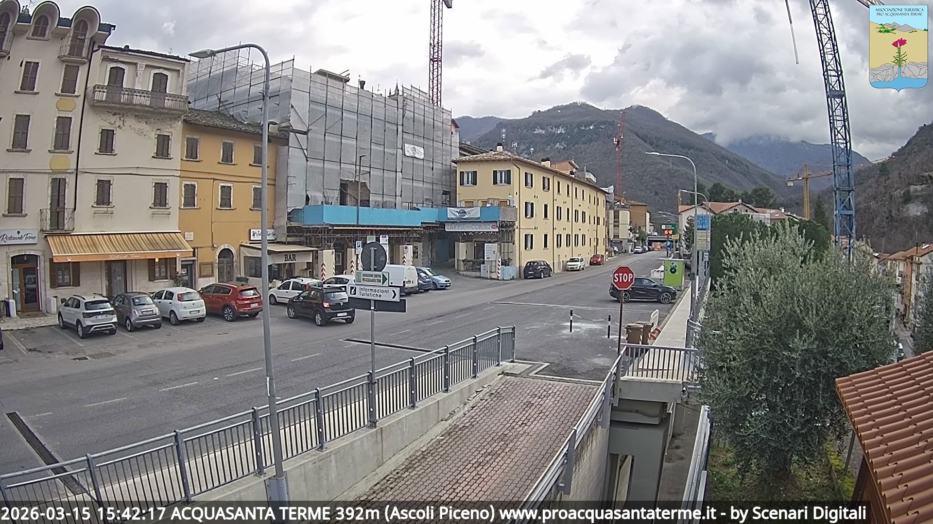 immagine della webcam nei dintorni di Arquata del Tronto: webcam Acquasanta Terme