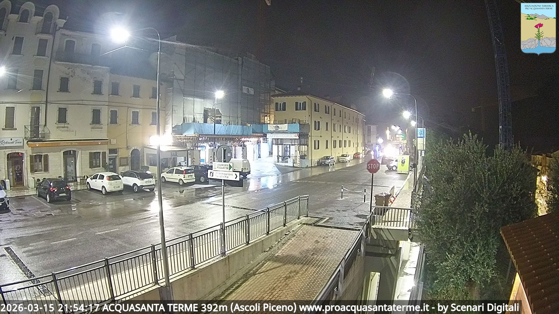 immagine della webcam nei dintorni di Sarnano: webcam Acquasanta Terme