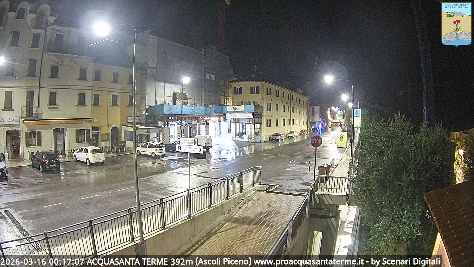 immagine della webcam nei dintorni di Cossignano: webcam Acquasanta Terme