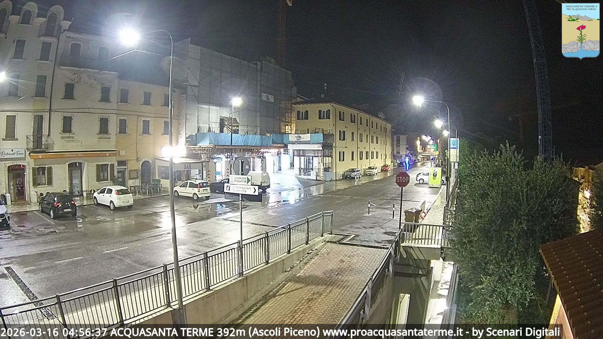 immagine della webcam nei dintorni di Sassotetto: webcam Acquasanta Terme