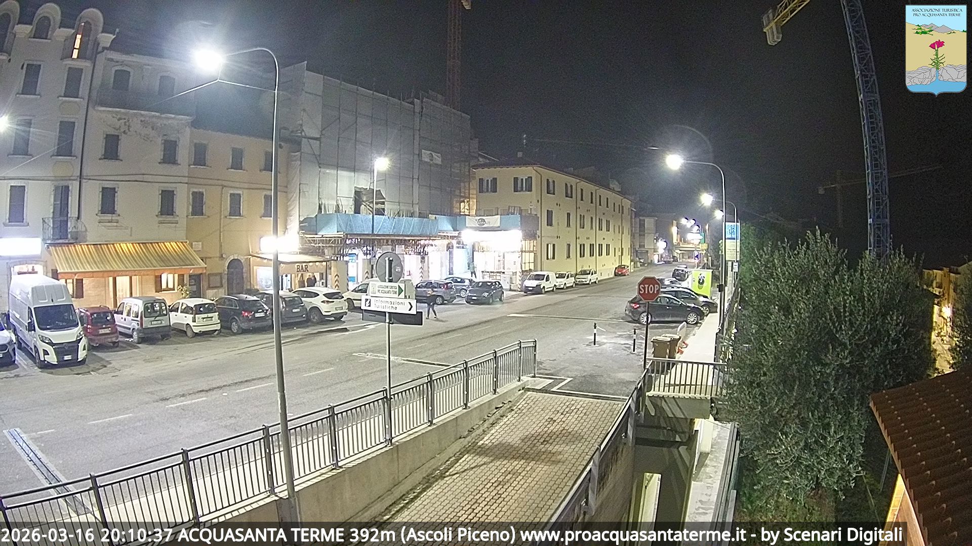 immagine della webcam nei dintorni di Pintura di Bolognola: webcam Acquasanta Terme