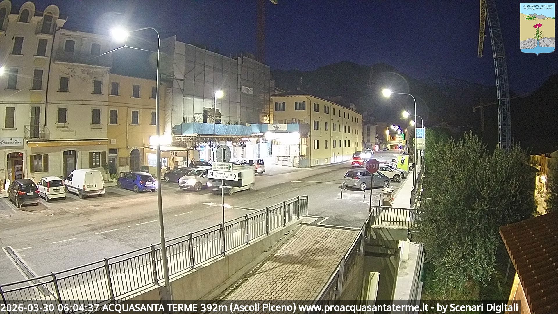 immagine della webcam nei dintorni di Ascoli Piceno: webcam Acquasanta Terme