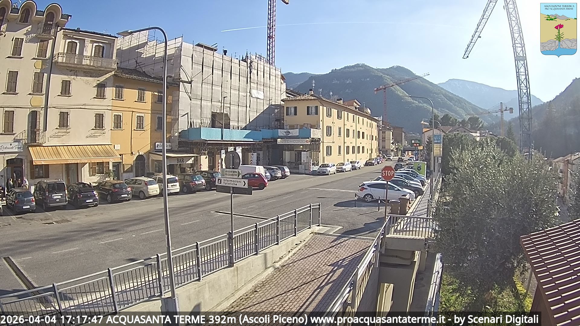immagine della webcam nei dintorni di Ascoli Piceno: webcam Acquasanta Terme