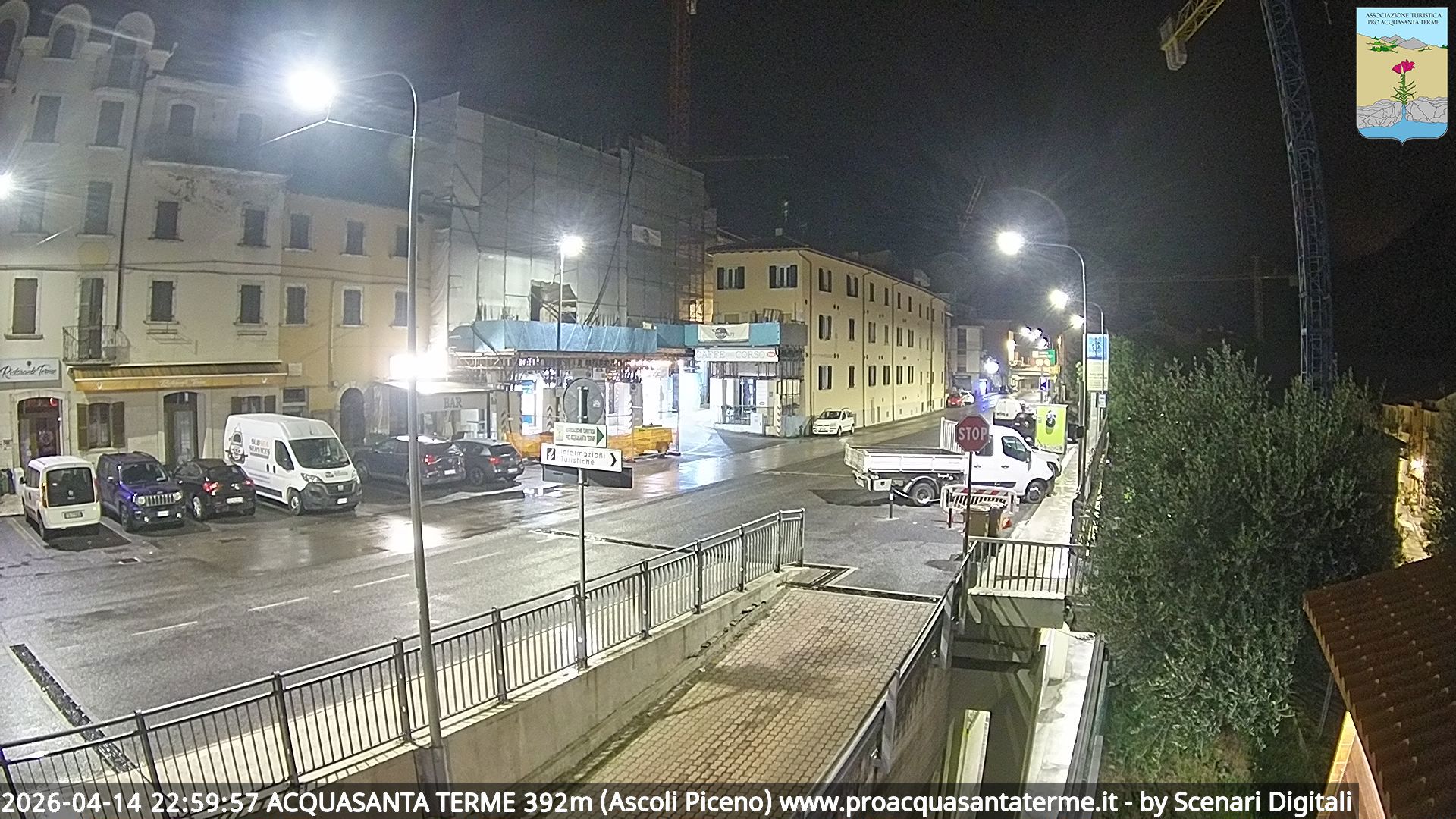 immagine della webcam nei dintorni di Fiastra: webcam Acquasanta Terme