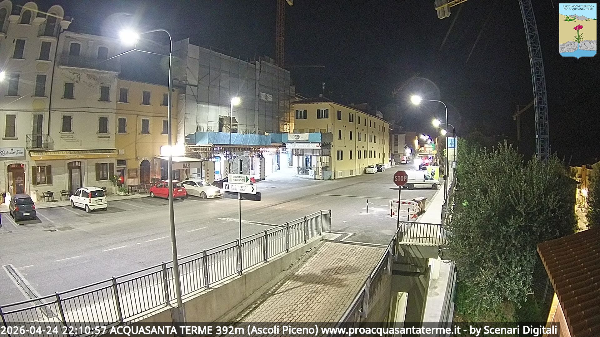 immagine della webcam nei dintorni di Campli: webcam Acquasanta Terme