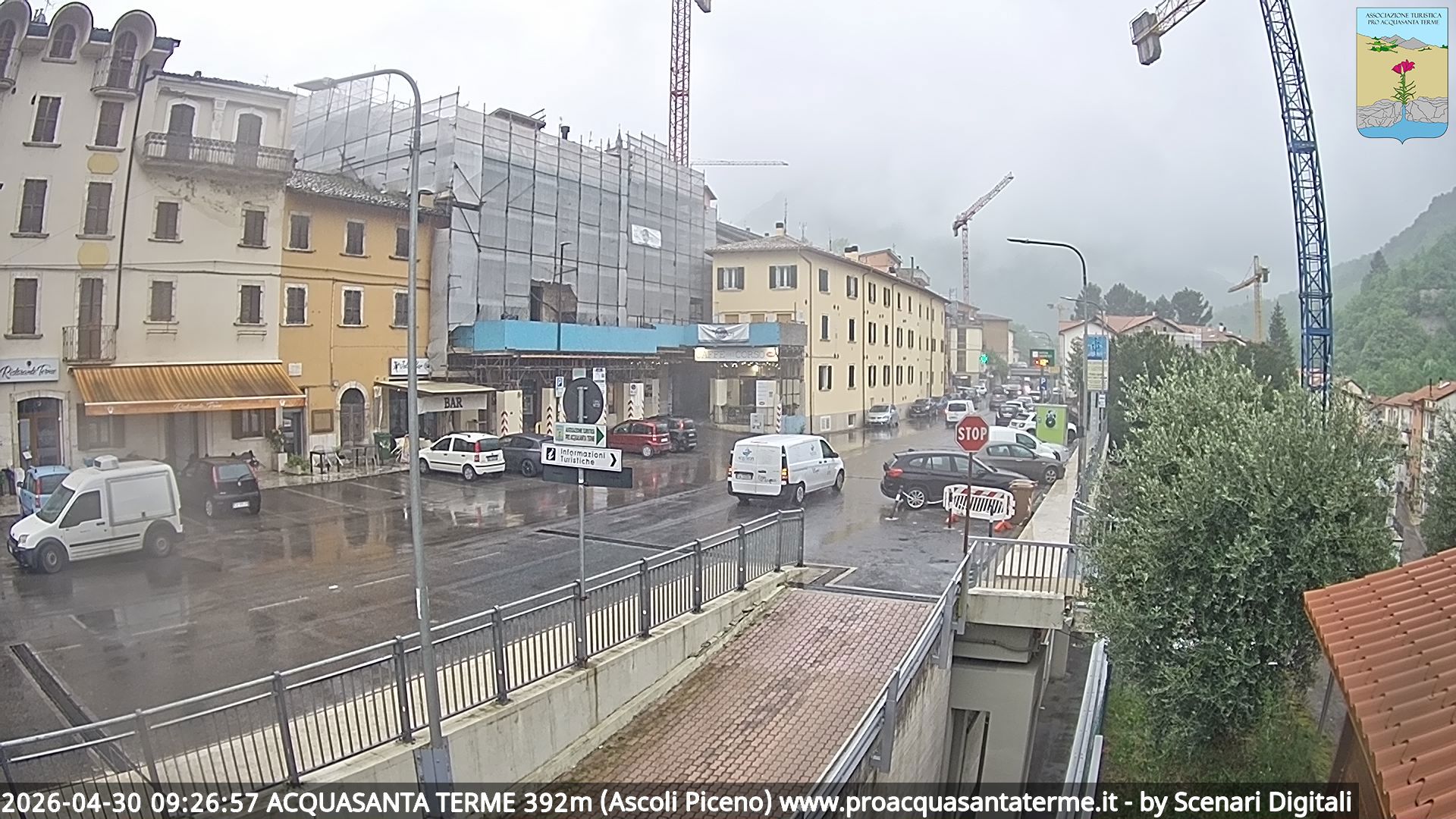 immagine della webcam nei dintorni di Campotosto: webcam Acquasanta Terme