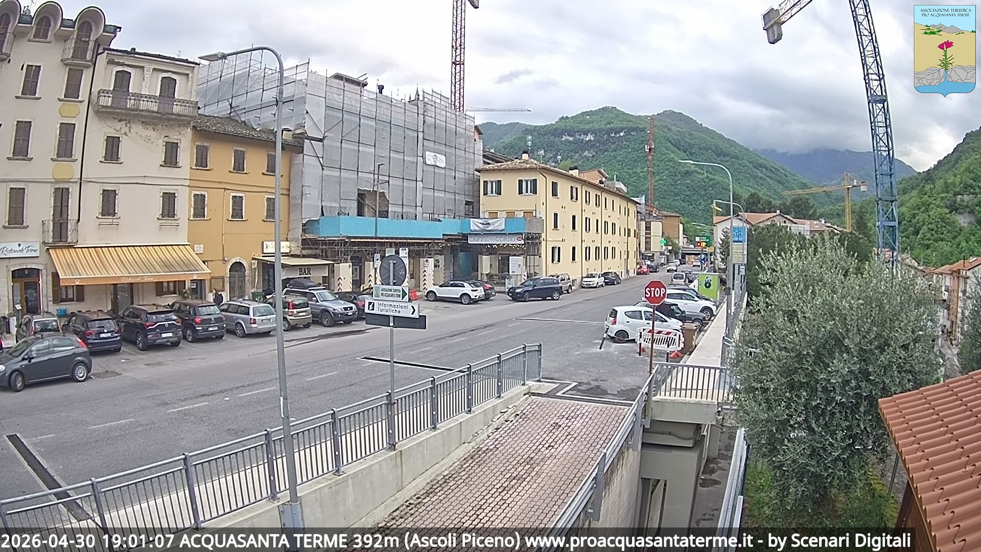 immagine della webcam nei dintorni di Bolognola: webcam Acquasanta Terme