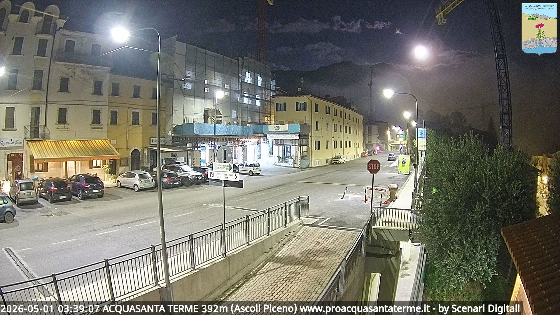 immagine della webcam nei dintorni di Pintura di Bolognola: webcam Acquasanta Terme