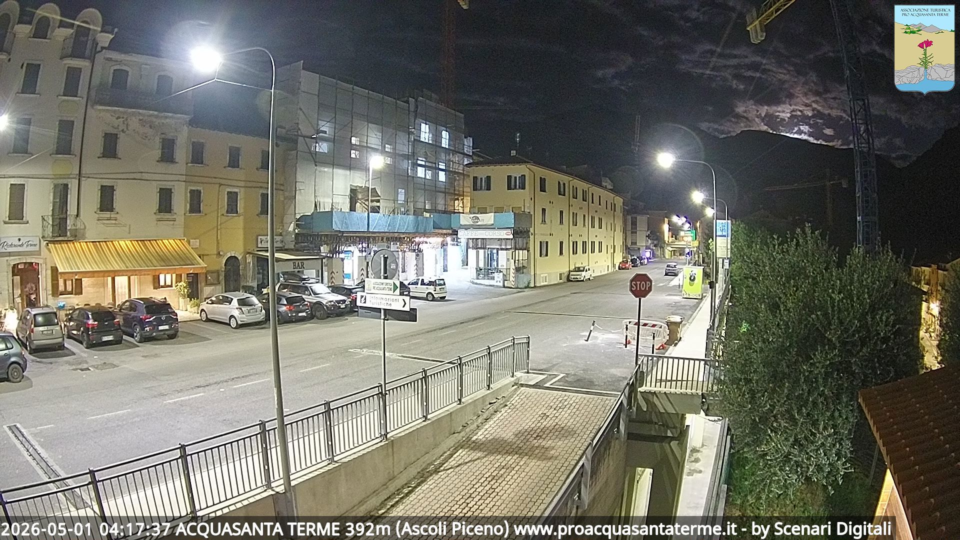 immagine della webcam nei dintorni di Pintura di Bolognola: webcam Acquasanta Terme