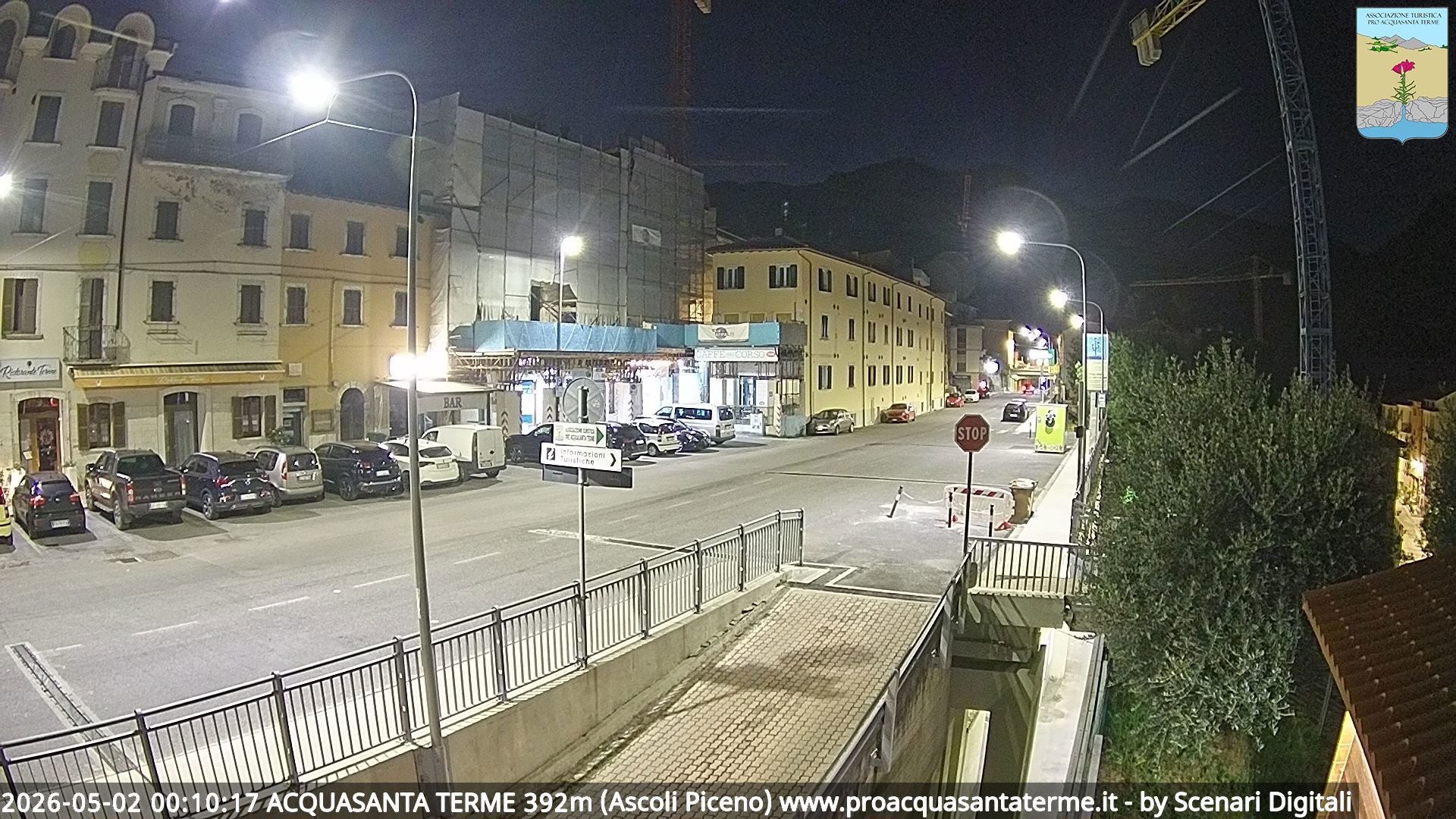 immagine della webcam nei dintorni di Arquata del Tronto: webcam Acquasanta Terme
