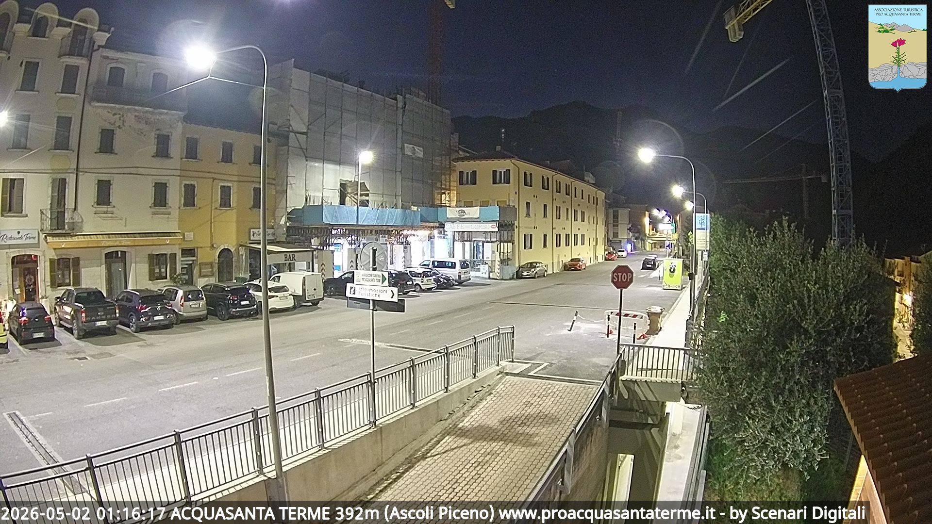 immagine della webcam nei dintorni di Campli: webcam Acquasanta Terme