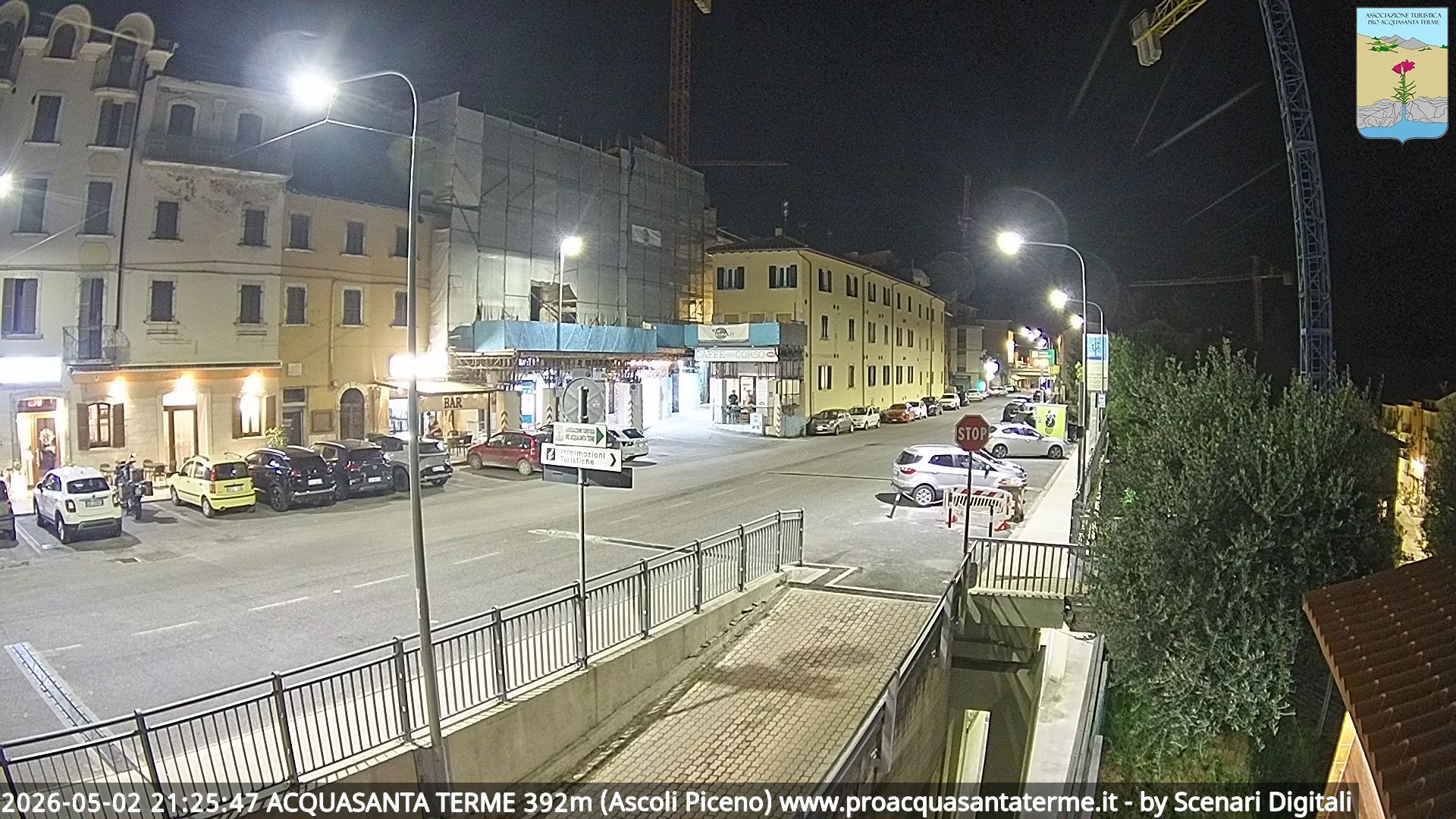 immagine della webcam nei dintorni di Ascoli Piceno: webcam Acquasanta Terme
