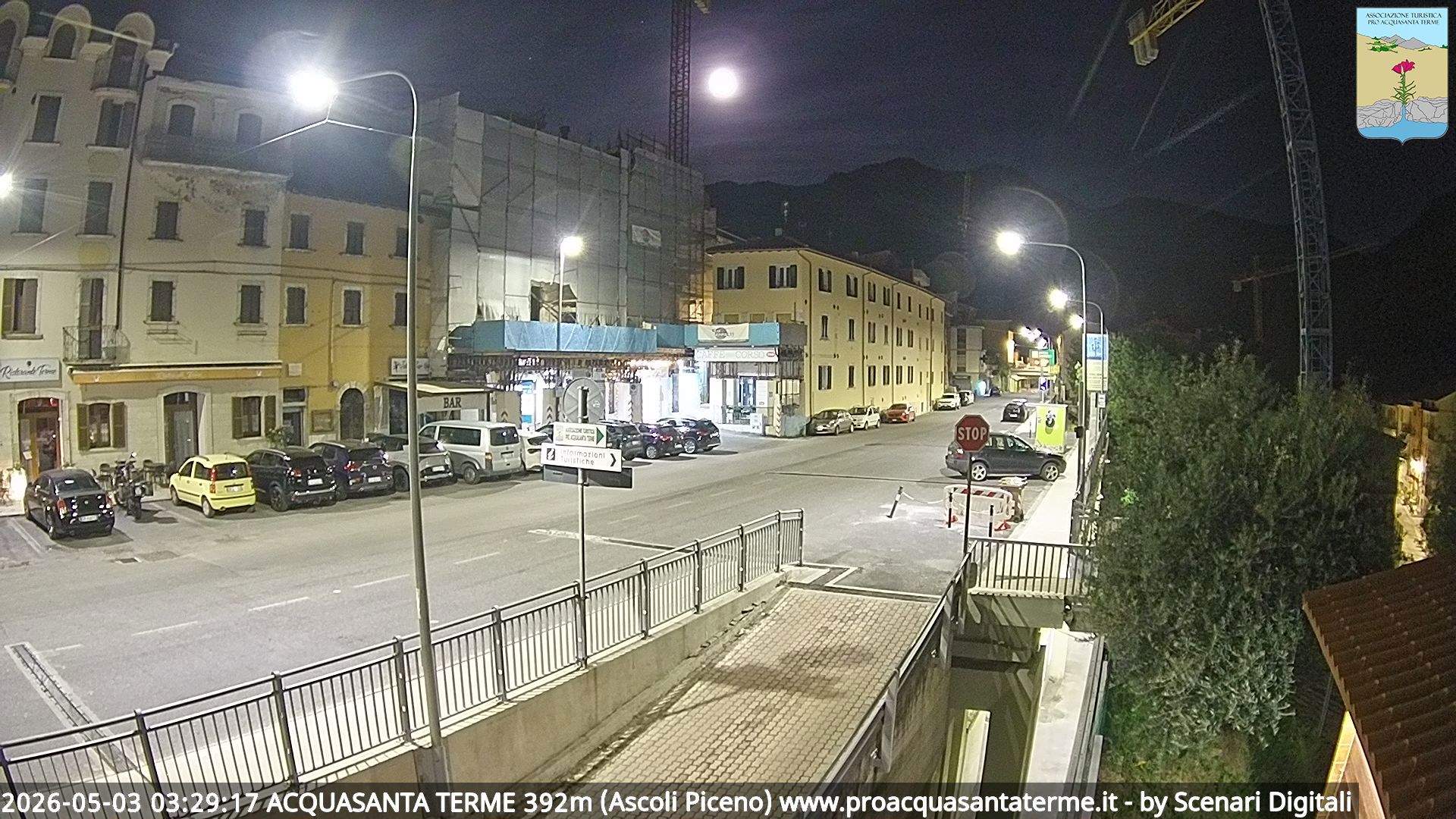 immagine della webcam nei dintorni di Offida: webcam Acquasanta Terme