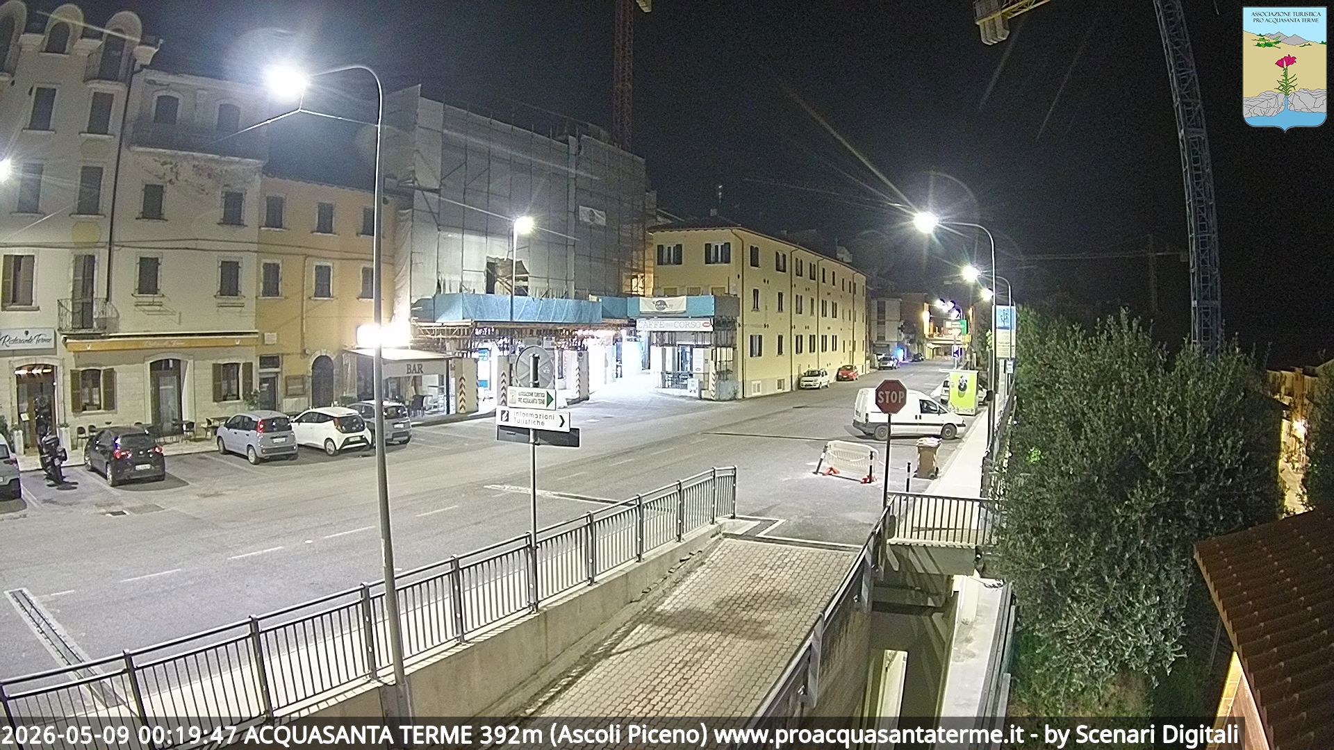 immagine della webcam nei dintorni di Cossignano: webcam Acquasanta Terme