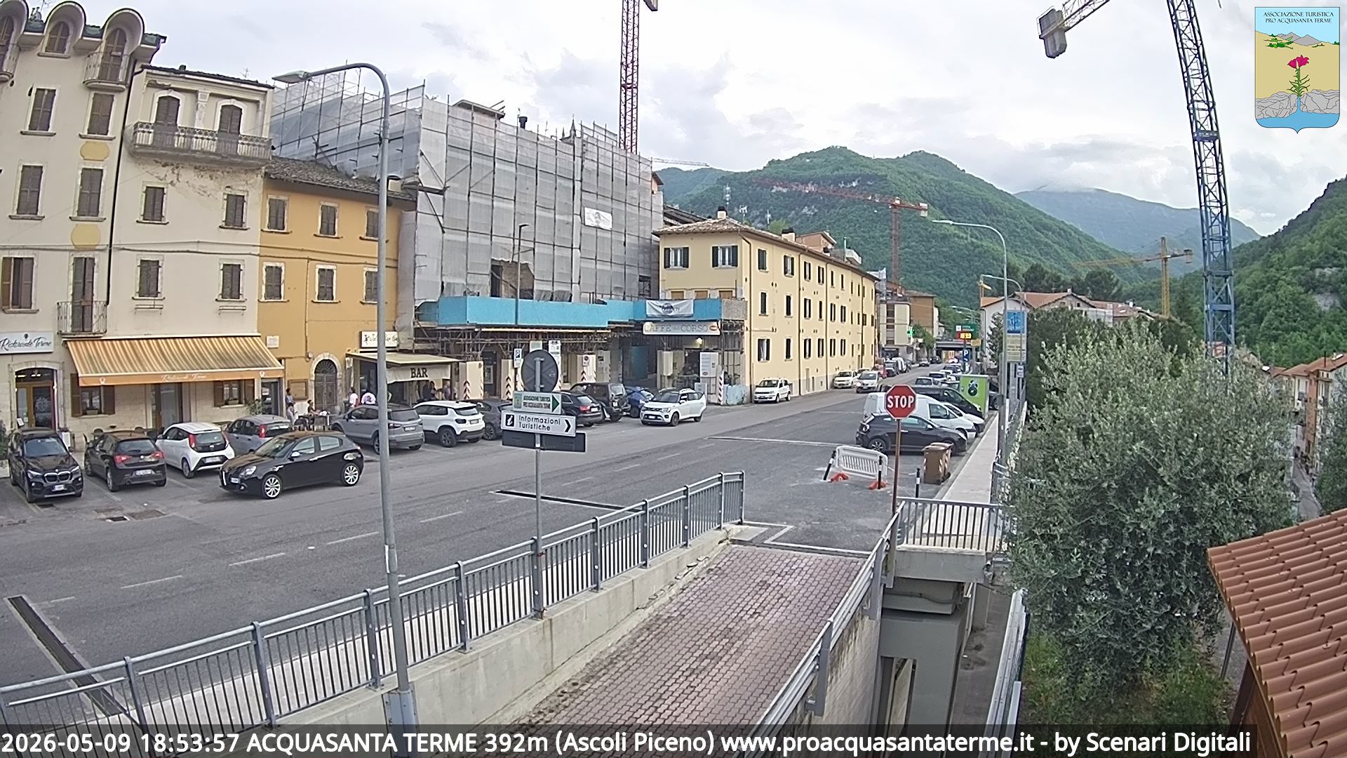 immagine della webcam nei dintorni di Monte Prata: webcam Acquasanta Terme
