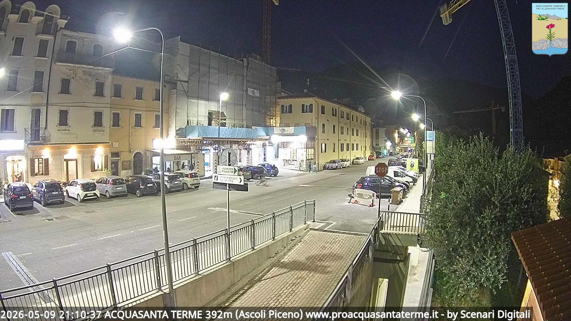 immagine della webcam nei dintorni di Monte Prata: webcam Acquasanta Terme