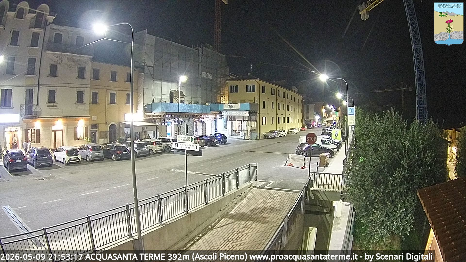 immagine della webcam nei dintorni di Monte Prata: webcam Acquasanta Terme