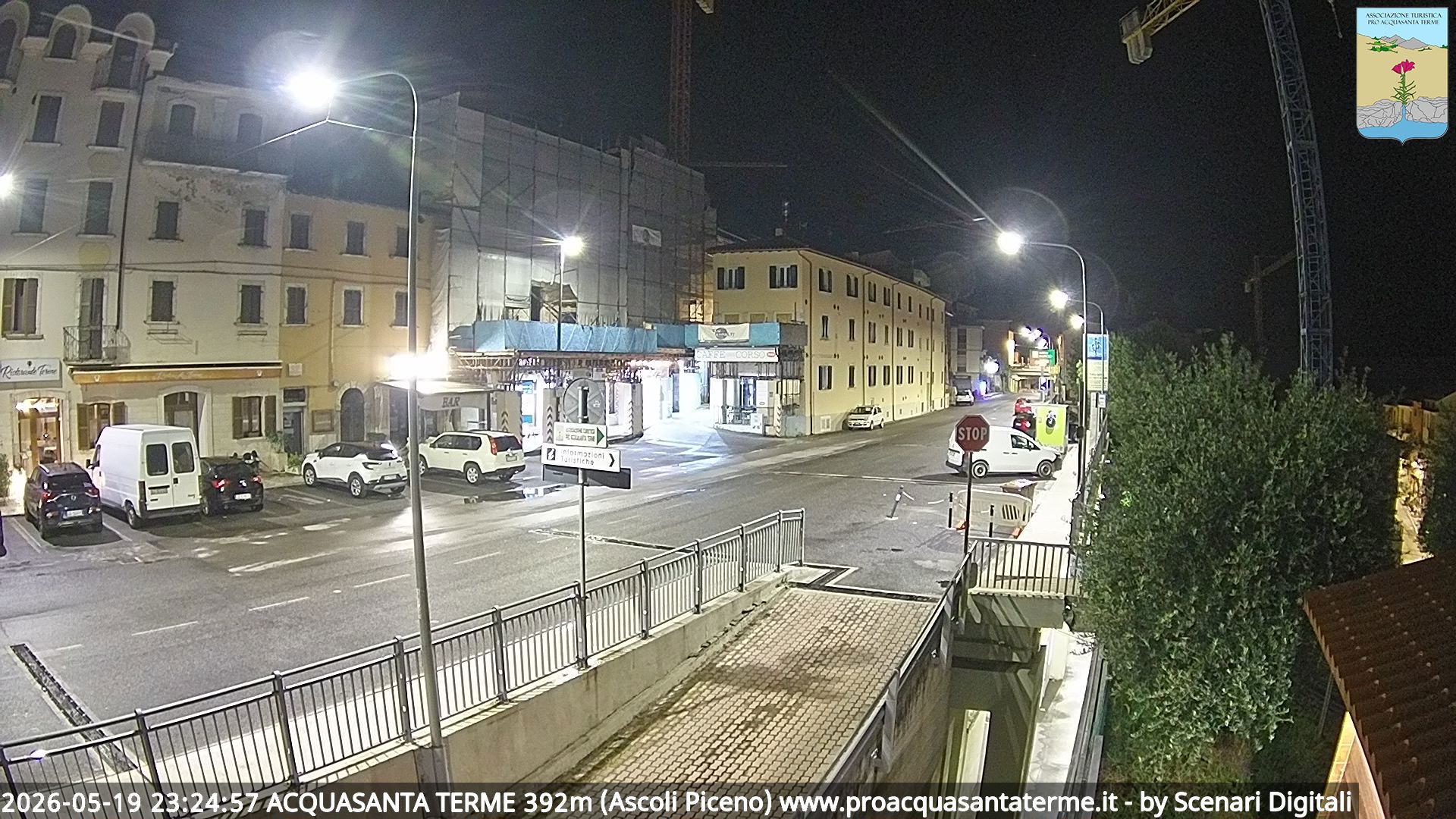 immagine della webcam nei dintorni di Campotosto: webcam Acquasanta Terme