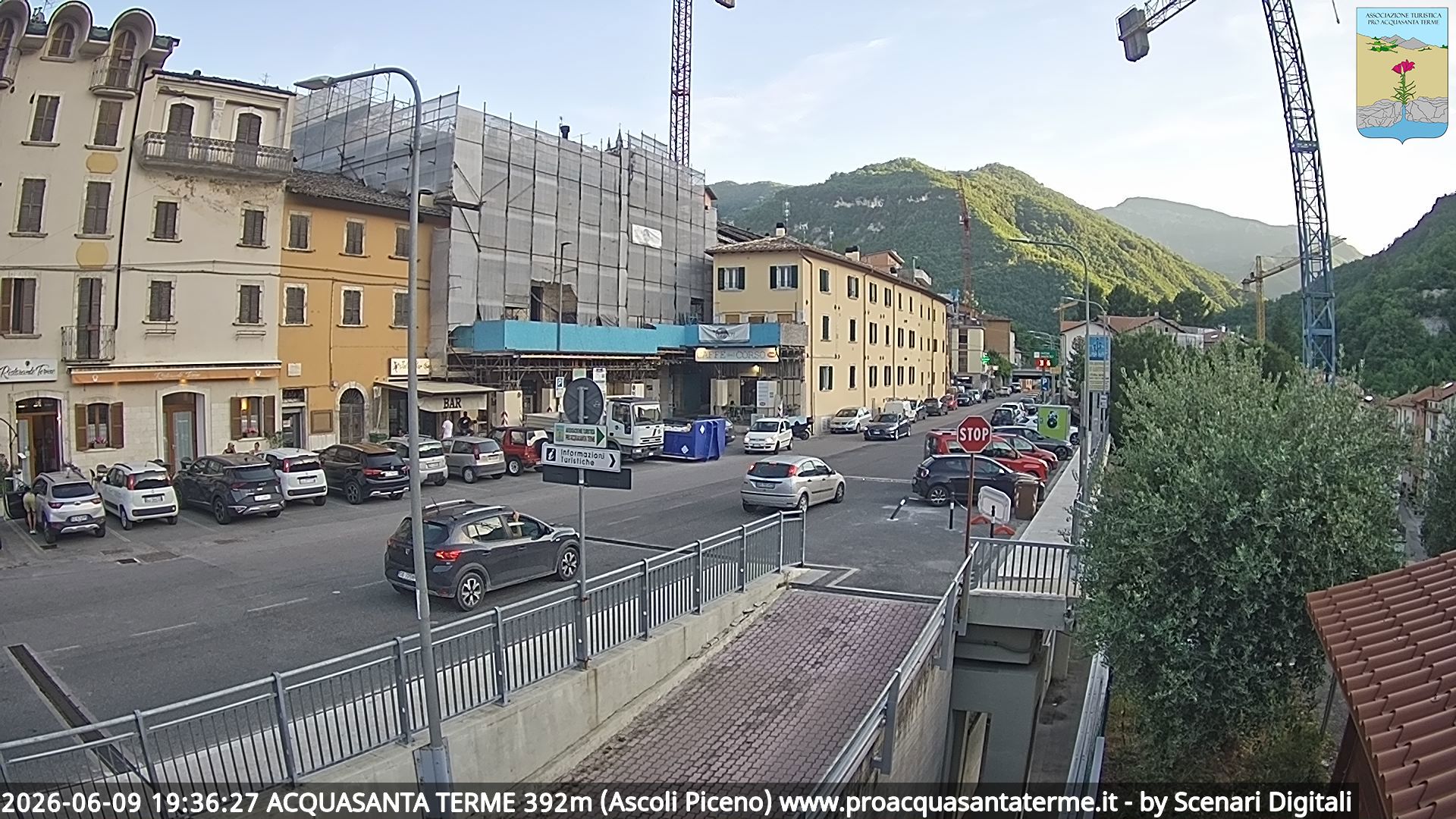 immagine della webcam nei dintorni di Ascoli Piceno: webcam Acquasanta Terme